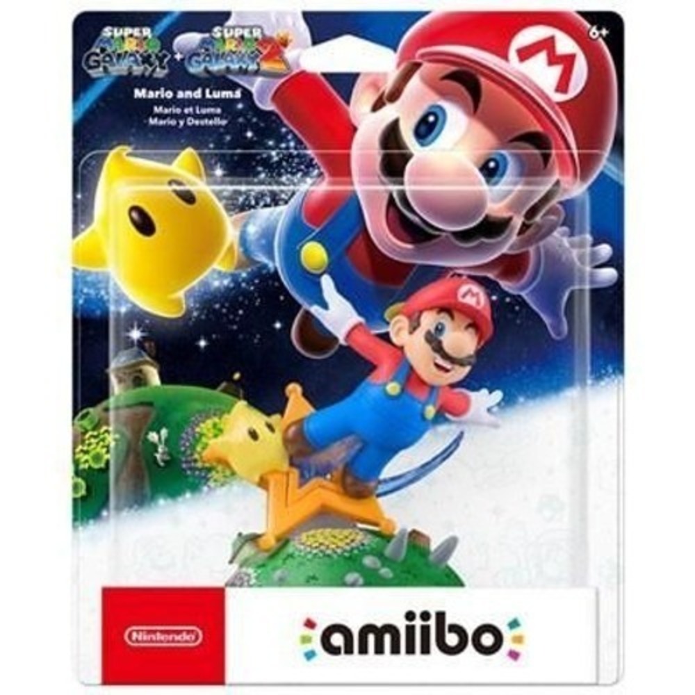 Nintendo Amiibo Mario and Luma Super Mario Galaxy + Super Mario Galaxy 2 Series